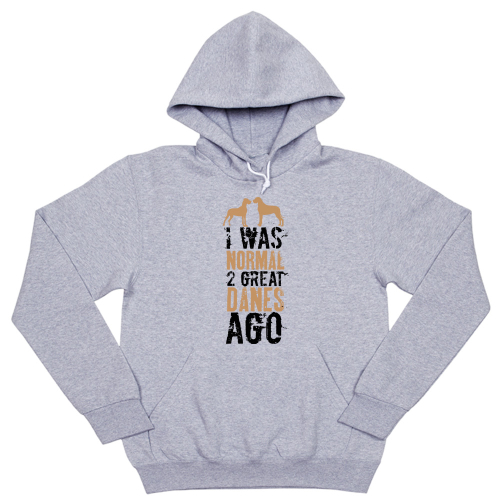 Толстовка "Был нормальным 2 Дога назад"