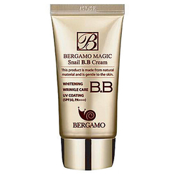 Bergamo Magic Snail BB Cream SPF 50 PA+++,Увлажняющий ВВ крем с муцином улитки 50 мл (до 15.11.27)