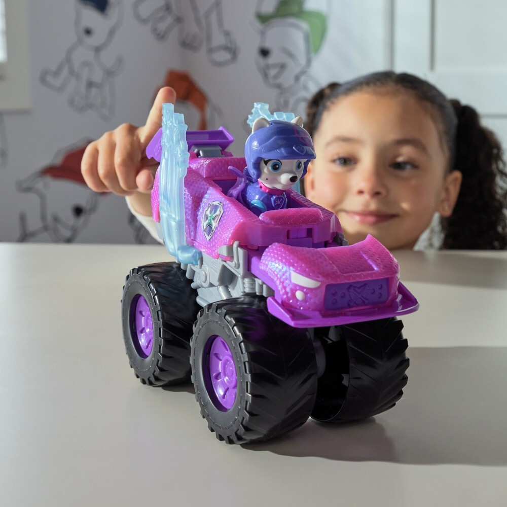 Psi Patrol - Roxi Rescue Wheels транспортное средство с трансформацией + фигурка собаки 20147352 / артикул   17776 6070222 20147352  / GTIN 681147019829