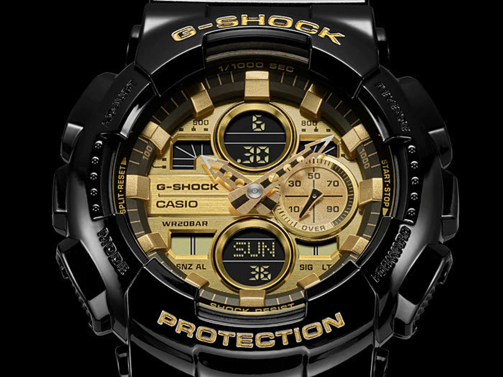 Японские наручные часы Casio G-SHOCK GA-140GB-1A1ER