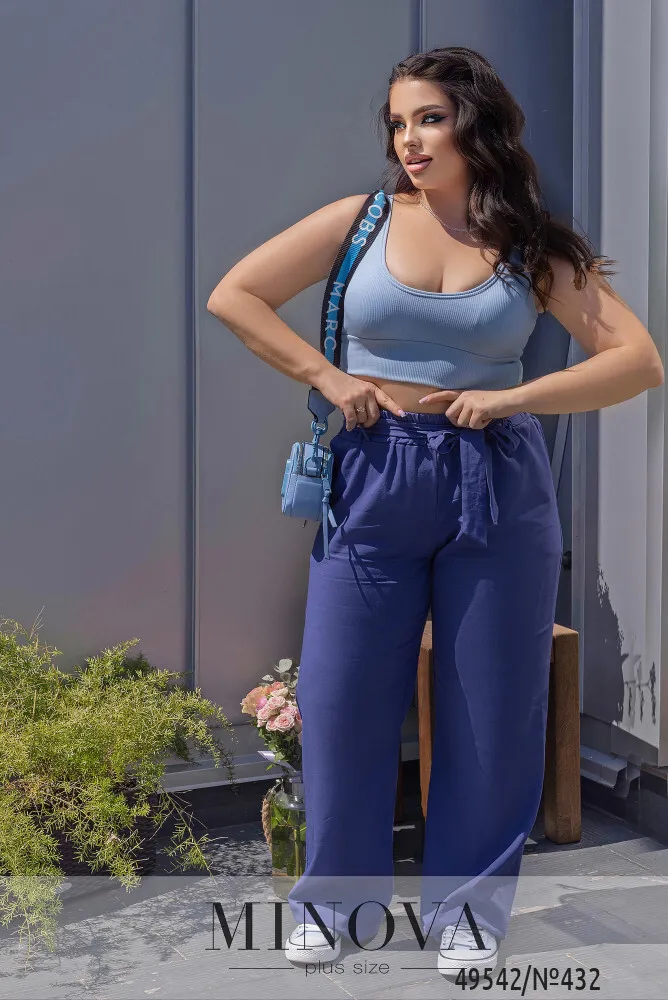 Брюки 432-джинс Minova