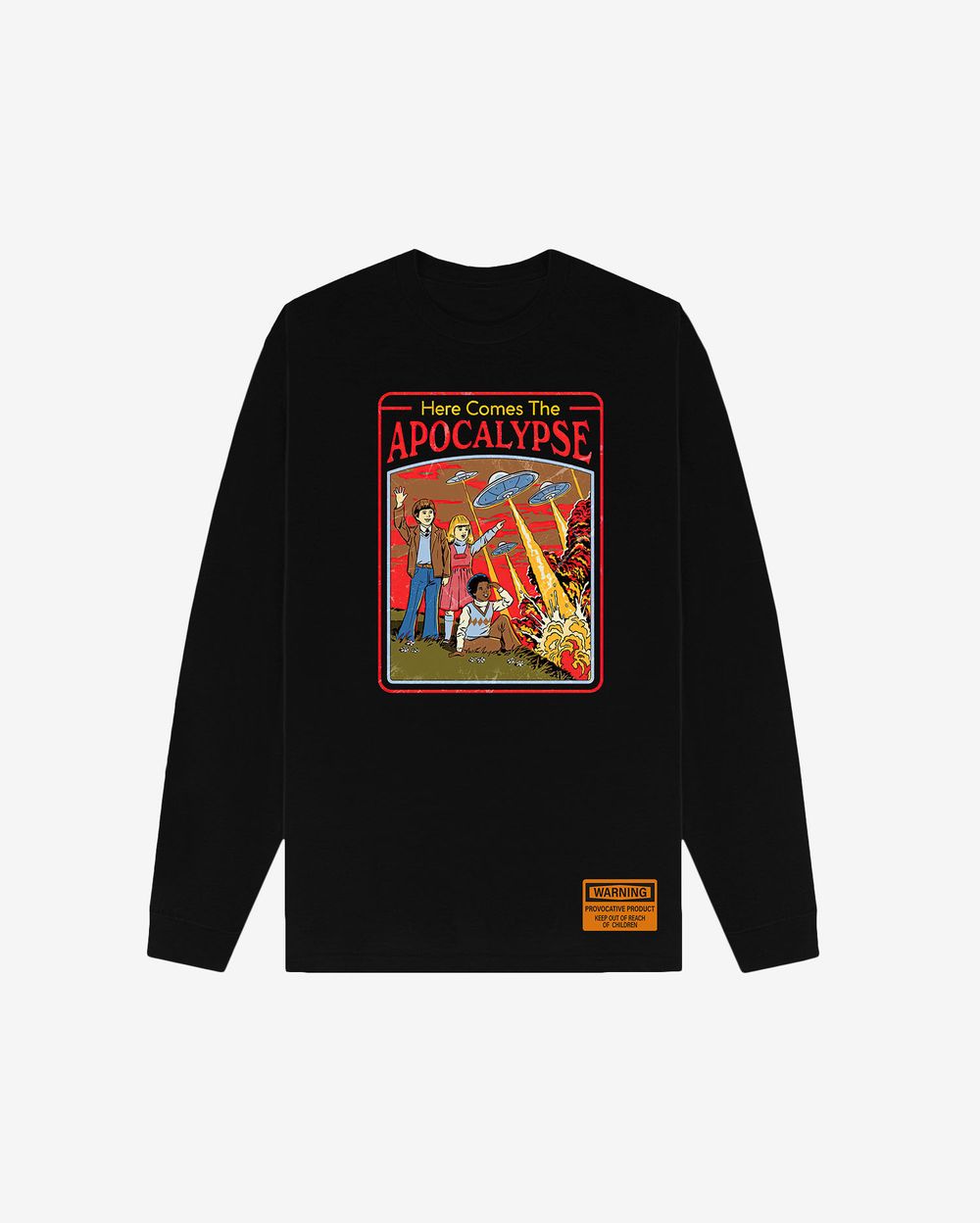 Лонгслив SR by Epic Merch Apocalypse Черный