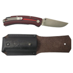 Нож складной Кузница Семина "Аляска" сталь VG10 рукоять черно-красная