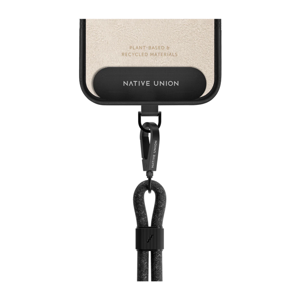 Тканевый ремешок через плечо Native Union City Sling для iPhone Регулируемый ремешок кросс-боди из переработанного полиэстера