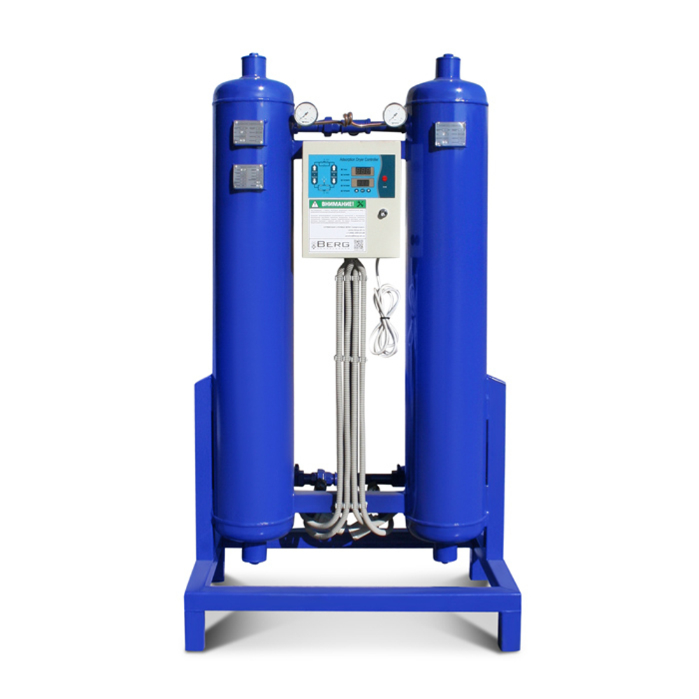 Осушитель адсорбционный горячей регенерации