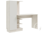 Компьютерный стол Детская Юниор-4 (дуб крафт белый/шарли белый)