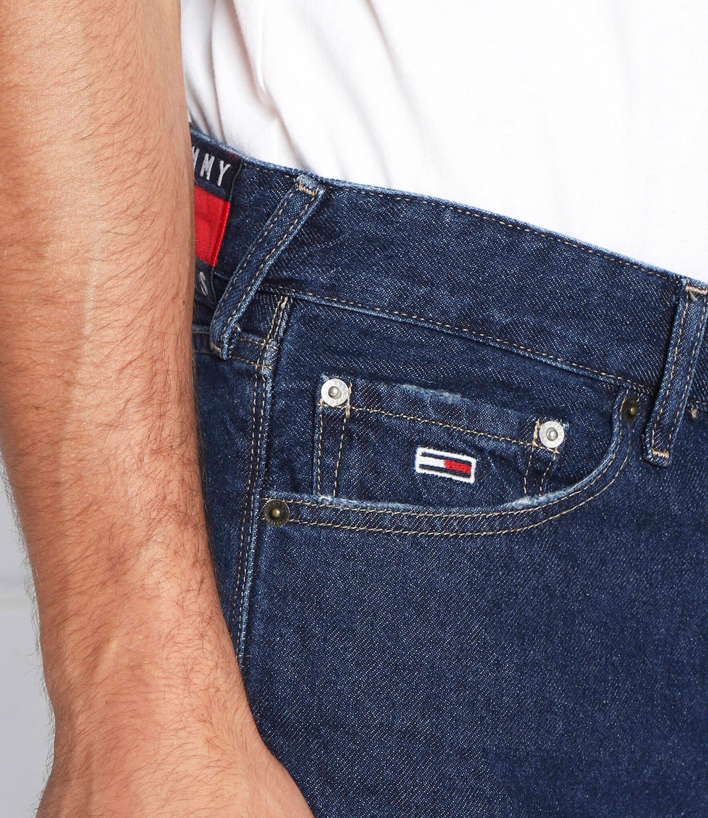 джинсы scanton Tommy Jeans - темно-синий(DM0DM14807)