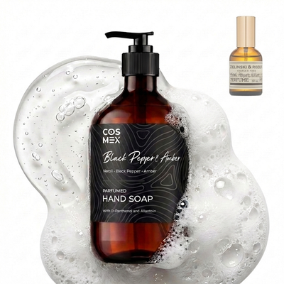 Cosmex жидкое мыло для рук парфюмированное 500 мл Black Pepper