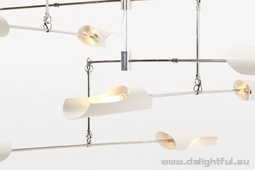 Torroja Mobile No 429 by David Weeks Studio 10 lights