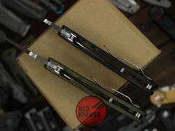 Нож Spyderco ParaMilitary 2 Salt DROP BLACK - фрезеровка скоба, клинок дроп поинт