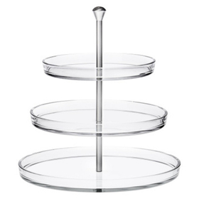 Этажерка 3-х ярусная d=22/27/32 см. h=34 см. Палладио Borgonovo