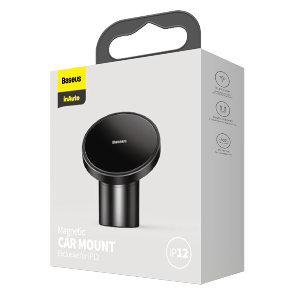 Автомобильный Держатель Baseus Radar Magnetic Car Mount (MagSafe) - Black