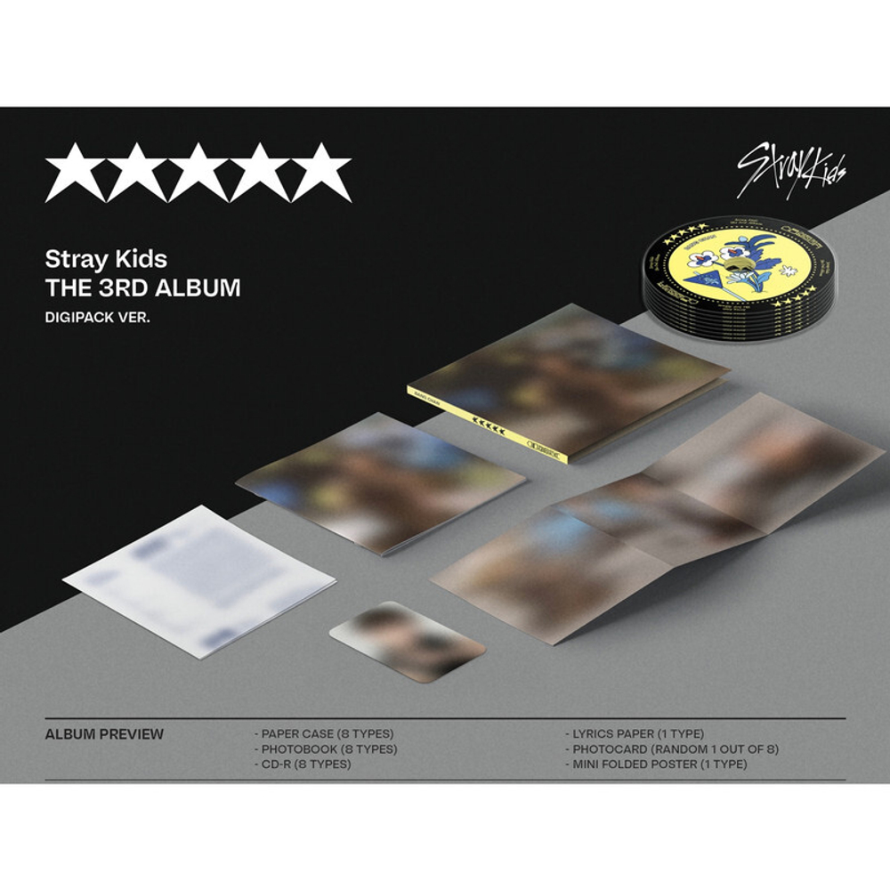 Альбом Stray Kids 5-STAR (digipack ver.)