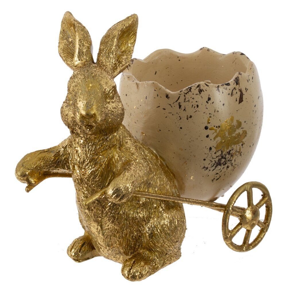GAEM Подставка декоративная для яйца "Заяц", L12 W6,5 H11 см