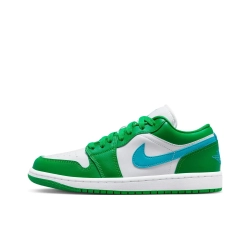 Женские кроссовки Air Jordan 1 Low 'Lucky Green Aquatone' DC0774-304