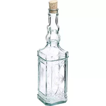 Бутылка с пробкой стекло 0,5л прозр
