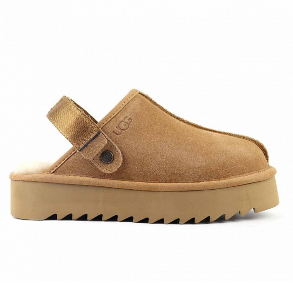 Ugg Goldenstar Clog Platform Chestnut