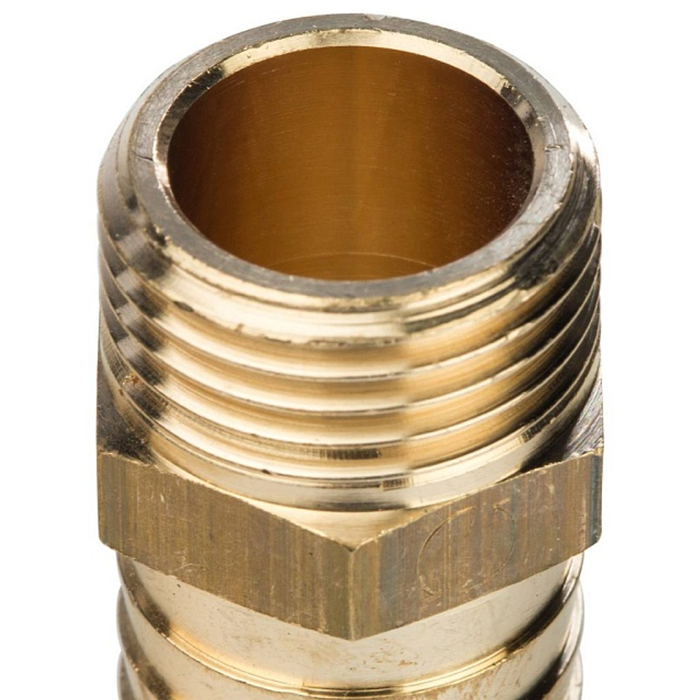 Штуцер с наружной резьбой STOUT SFT 0035 - 1/2" x 20 мм (латунь без покрытия)