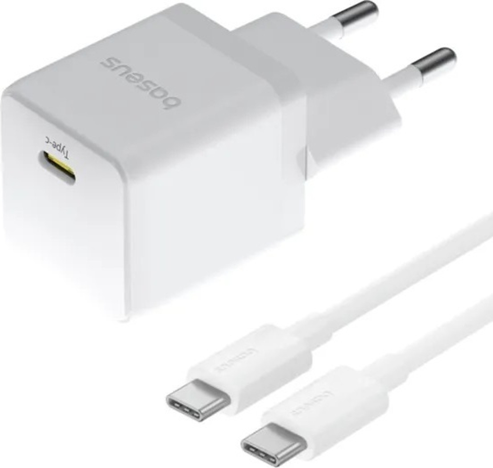 Зарядное устройство Baseus Palm USB Type-C белый