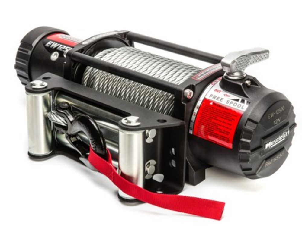 Лебедка электрическая T-Max EW12500 MuscleLift 12В Лебедка электрическая T-Max EW12500 MuscleLift 12В