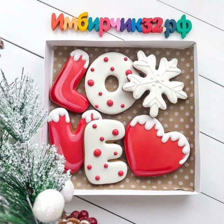 Имбирные пряники Любовь