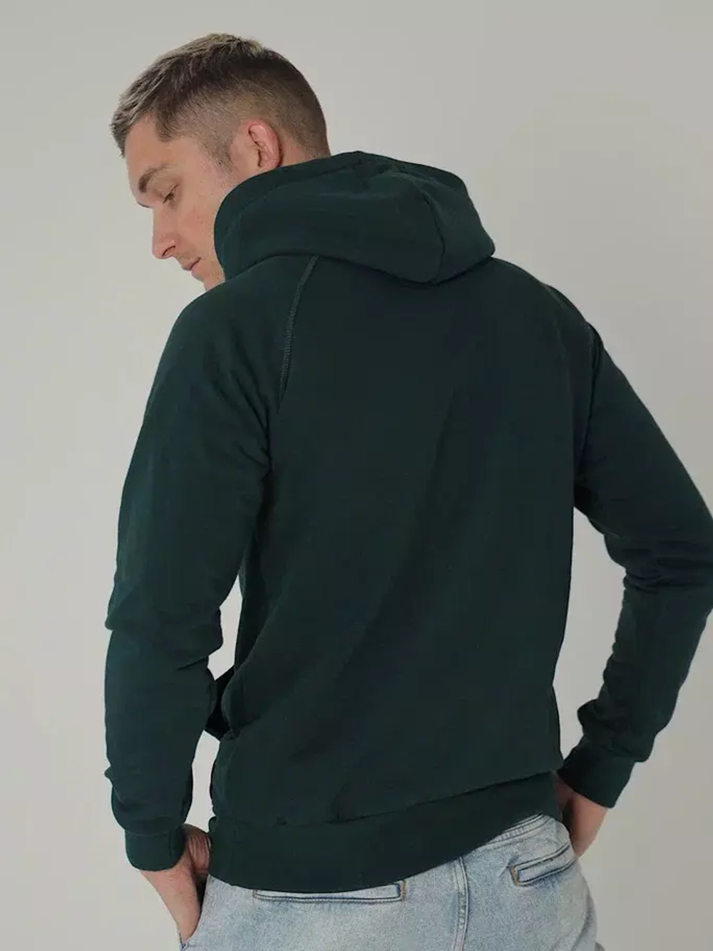 Худи поле зеленое Город Горький мужское