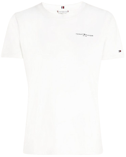 Женская теннисная футболка Tommy Hilfiger 1985 Regular Mini Corp Logo C-NK SS - белый