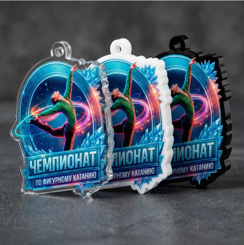 Акриловая медаль Фигурное катание 1774-050