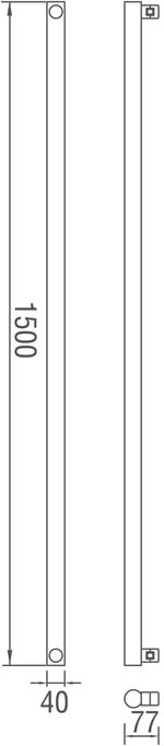 Светодиодный светильник для магнитной модульной системы, 38Вт