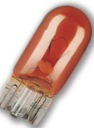 Автолампа  WY 12-W 5W стек. цоколь  в повтор поворотов и подсветку ORANGE Osram (#2827) ORIGINAL
