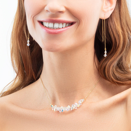 Серьги Coeur de Lion Crystal-Gold 4633/20-1816