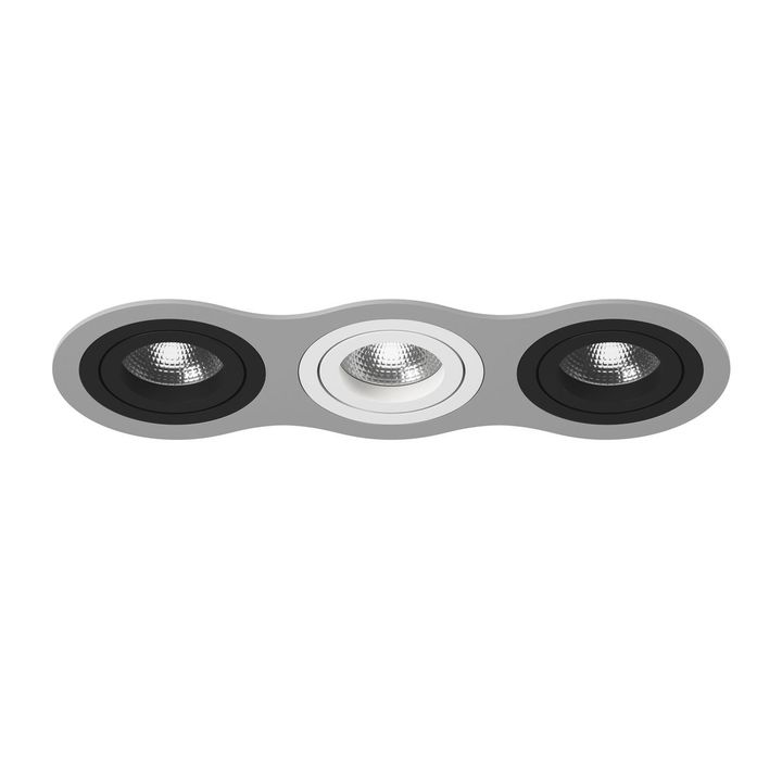 Комплект из светильника и рамки Lightstar Intero 16 (217639+217607+217606+217607) i639070607