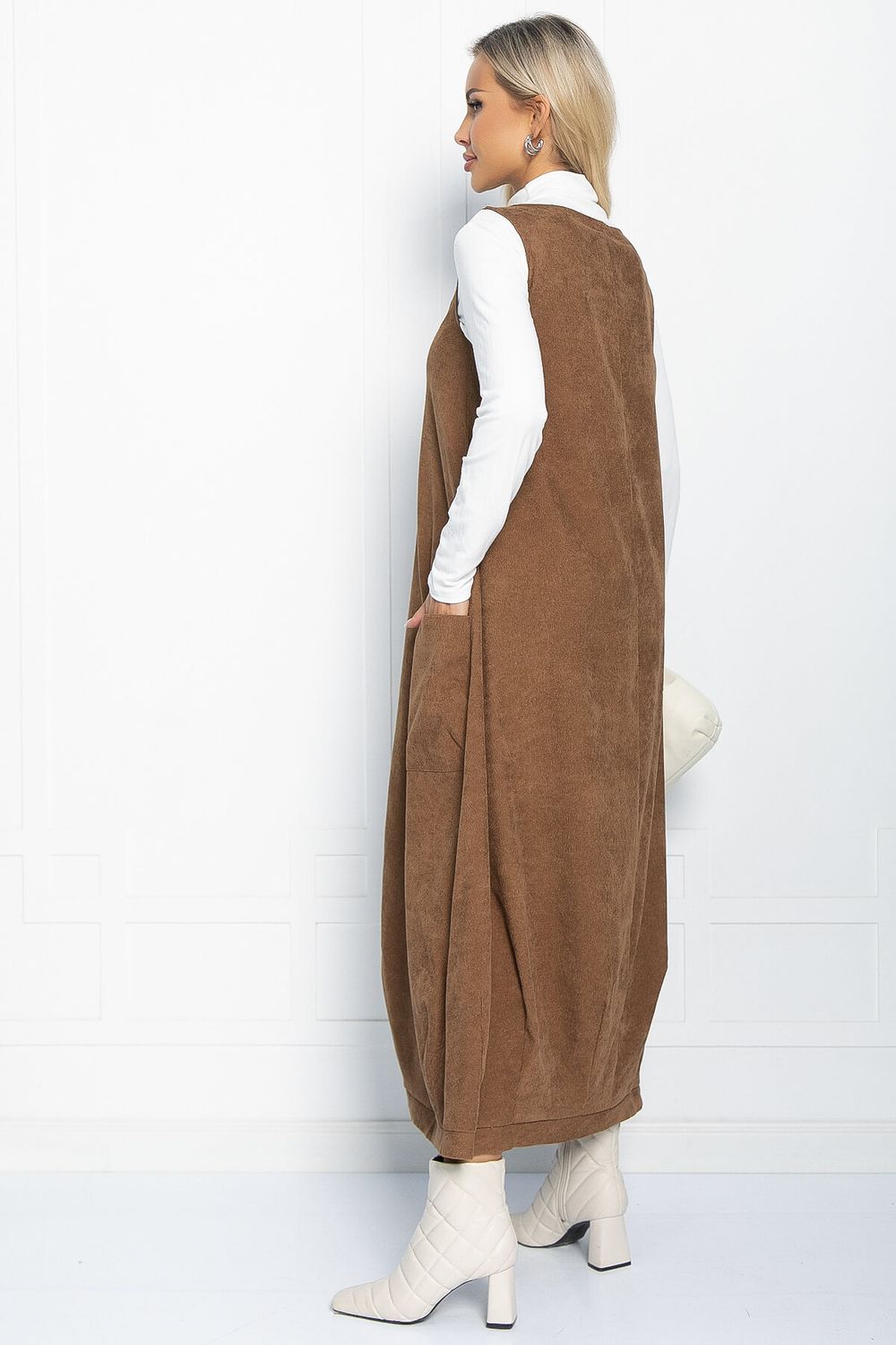 Сарафан В стиле бохо (коричневый) П10628 LT Collection