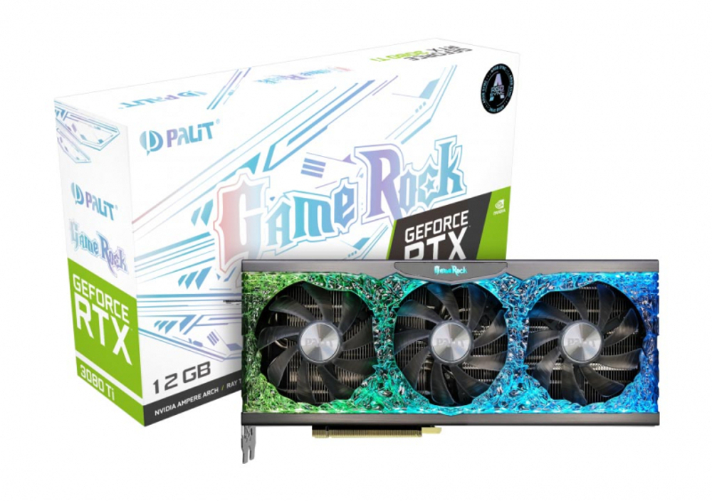 Видеокарта Palit nVidia GeForce RTX3080 Ti GameRock 12Gb (NED308T019KB-1020G)