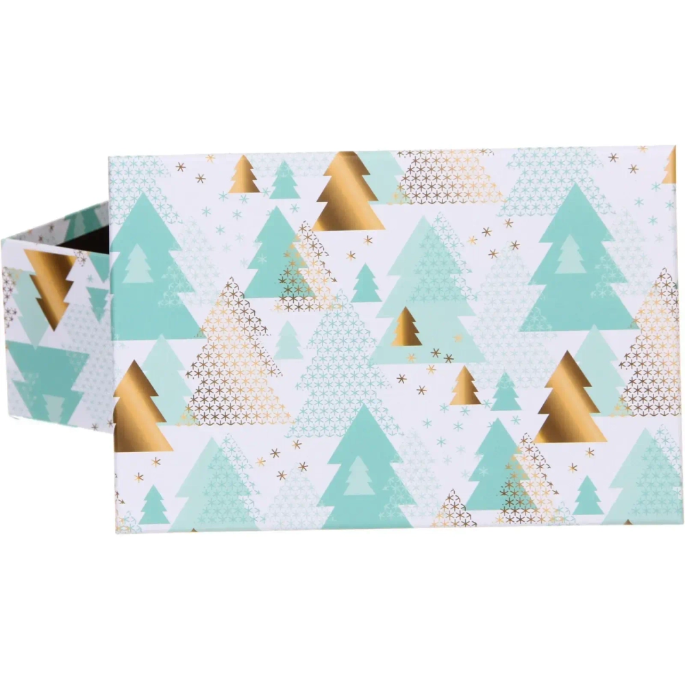 Коробка подарочная «Волшебная елочка» 21*14*8 см