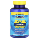 MHP, XPEL®, мочегонное средство, максимальная сила действия, без кофеина, 80 капсул