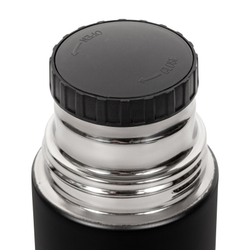 Термос Relaxika 101 (0,35 литра), черный (без лого)