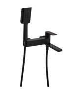 07132-C Смеситель од. для ванны кор. (ЧЕРНЫЙ)  GANZER  (8/1шт)