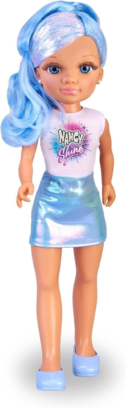 Кукла Nancy Shine Blue с голубыми волосами