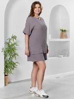 Блузка Вуаль-4 Виотекс СЕРЫЙ