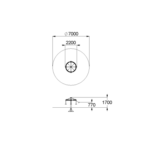 Карусель с подвесами