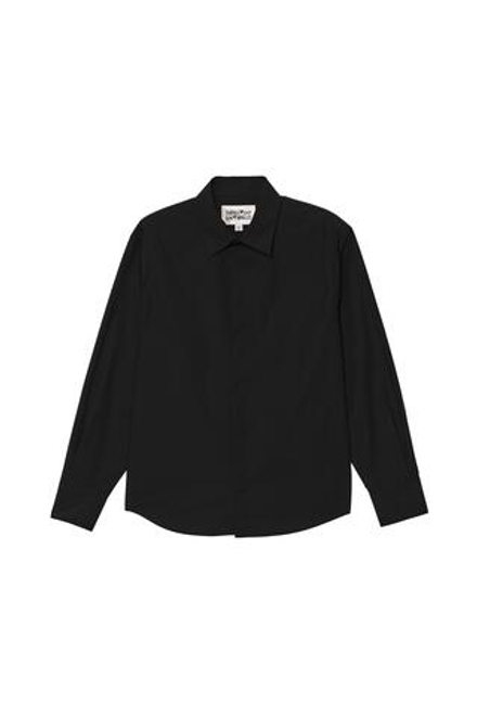ZARA X BENITO ANTONIO РУБАШКА СВОБОДНОГО КРОЯ, ЧЕРНЫЙ