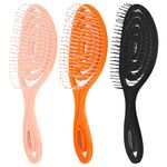 Расческа для волос массажная 22х7 см, цвета АССОРТИ, MONTE VITA (МОНТЕ ВИТА), 457416