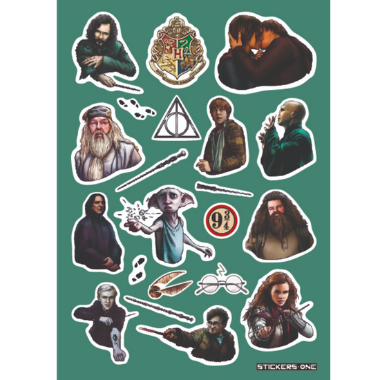 Стикерпак Harry Potter Гарри Поттер 3