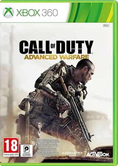 Xbox 360 Call of Duty: Advanced Warfare (Б/У, без обложки, Полностью на русском языке)