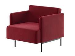 Stenly Диван одноместный STN-1 Alia 10/Металл Черный 800*840*760