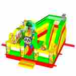 Коммерческий надувной батут «Добрые зверята» мульти, 5*5*3.5 м