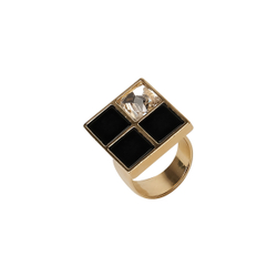 "Регул" кольцо в золотом покрытии из коллекции "Тайны вселенной" от Jenavi