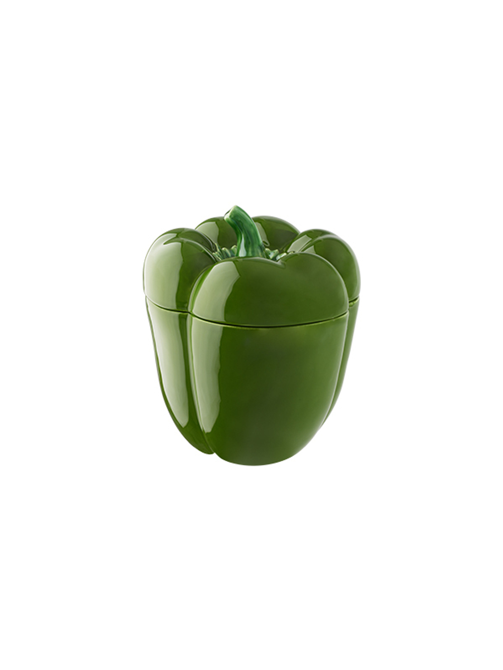 Емкость с крышкой Bordallo Pinheiro Pepper зеленая (22 см)