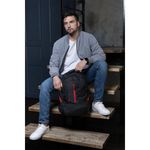 Рюкзак GERMANIUM "S-03" универсальный, с отделением для ноутбука, увеличенный объем, черный, 46х32х26 см, 226949